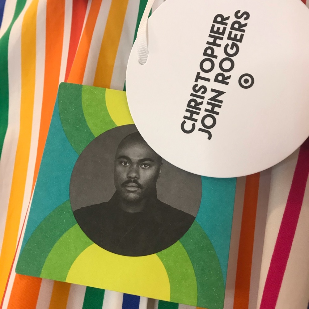 Christopher John Rogers x Target NWT Rainbow Dress - Picture 8 of 16